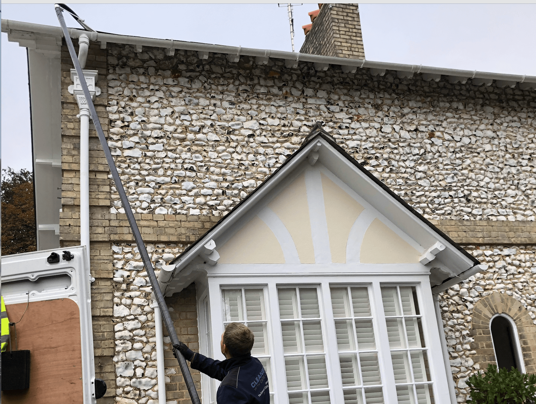 Professional gutter cleaning tools and equipment used by The Roof Moss Cleaners in Banstead